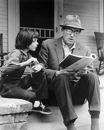 Picture of Gregory Peck in To Kill a Mockingbird