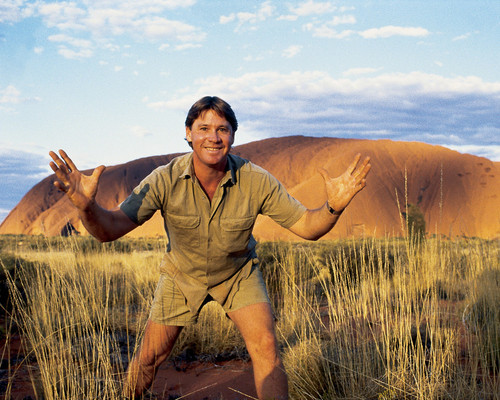 Picture of Steve Irwin in Crocodile Hunter