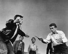 Picture of James Dean in Rebel Without a Cause