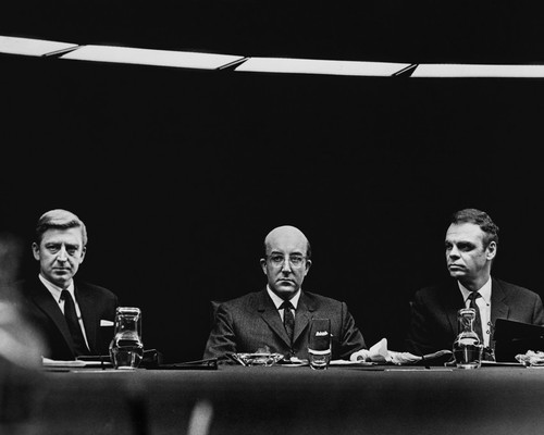Picture of Peter Sellers in Dr. Strangelove or: How I Learned to Stop Worrying and Love the Bomb