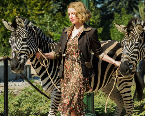 Picture of Jessica Chastain in The Zookeeper's Wife