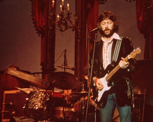 Picture of Eric Clapton in The Last Waltz