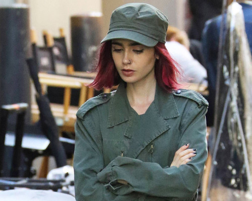 Picture of Lily Collins in Okja
