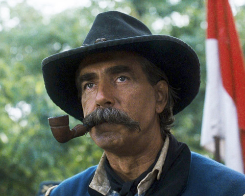 Picture of Sam Elliott in Gettysburg