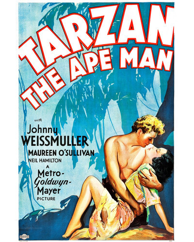 Picture of Johnny Weissmuller in Tarzan the Ape Man