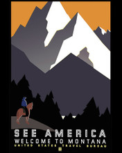 Picture of See America Welcome to Montana