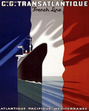 Picture of French Line Atlantique Pacifique Mediterranee