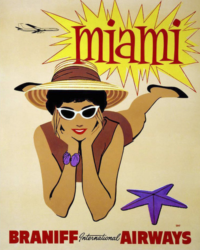Picture of Miami by Braniff Airways