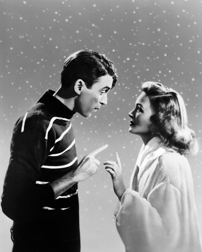 Picture of James Stewart in It's a Wonderful Life