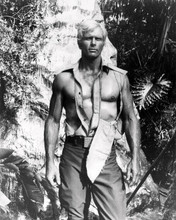 Ron Ely Doc Savage Man of Bronze classic bare chested pose 5x7 inch photo