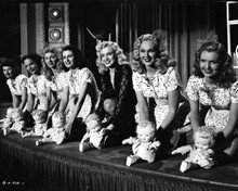 Ladies of the Chorus 8x10 photo Marilyn Monroe Adele Jergens with dolls on stage