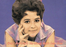 Brenda Lee close-up 1960's portrait photo 5x7 inch photograph