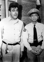 Andy Griffith Show stars Don Knotts Jim Nabors 5x7 inch real photo