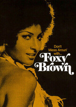 Foxy Brown movie poster art Pam Grier 5x7 inch photograph