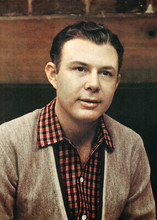 Jim Reeves country music superstar in casual checkered shirt 5x7 inch photograph