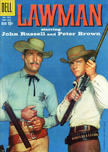Lawman TV series John Russell Peter Brown poster artwork 5x7 inch photograph