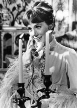 Julie Andrews talks on vintage telephone 1968 Darling Lili 5x7 inch photo