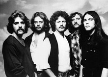 The Eagles classic line-up portrait 5x7 inch press photo