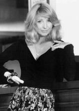 Teri Garr smiling pose in black sweater 1989 Let it Ride movie 5x7 inch photo