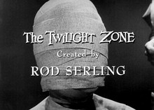 The Twilight Zone created by Rod Serling intro man in bandages 5x7 inch photo