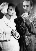 The Pink Panther David Niven in bathrobe with Capucine 5x7 inch photograph