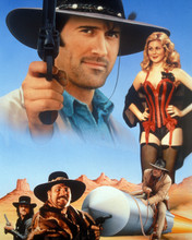 Adventures Of Brisco Counry Jr. Bruce Campbell Kelly Rutherford Art 8x10 Photo