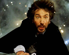 Alan Rickman final scene as Hans Gruber falling in Die Hard 8x10 photo