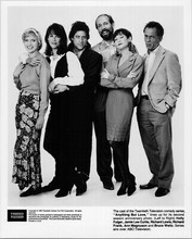 Anything But Love TV series original 1990 8x10 cast photo Jamie Lee Curtis Lewis