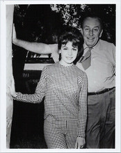 Annette Funicello poses with Walt Disney 8x10 photo