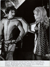 Barbarella original 8x10 1967 photograph David Hemmings in chains Jane Fonda