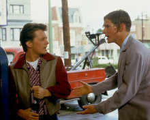 Back To The Future Michael J. Fox Crispin Glover 8x10 Photo