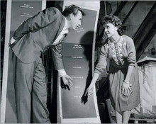 Bobby Darin & Annette Funicello point to each other's names on TV show 8x10