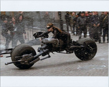 Anne Hathaway as Catwoman The Dark Knight Rises on bike 8x10 photo