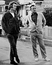 Breezy 1973 movie Clint Eastwood directs star William Holden 8x10 photo