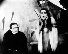 Cabinet of Dr Caligari Friedrich Fehrer Lil Dagover looks shocked 8x10 photo
