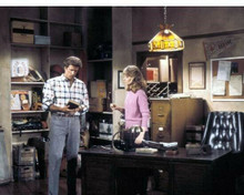 Cheers TV series Ted Danson Shelley Long in Sam's office 8x10 photo