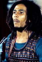 Bob Marley, cool in concert pose 8x12 photo