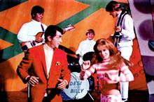 Murderer's Row 1966 Dean Martin Ann-Margret dance to band 8x12 inch real photo