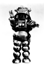 Forbidden Planet full length pose of Robby the Robot 8x12 inch real photo