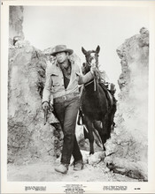 Claud Akins classic western star leads horse Return of the Seven 8x12 inch photo