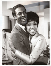 Julia 1968 TV series Diahann Carroll Carl Byrd embrace 8x12 inch photo