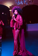 Diana Ros in concert press photo 8x12 inches in pink sequined outfit