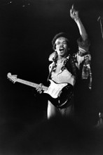 Jimi Hendrix iconic in concert pose 8x12 inch real press photo