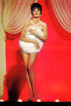 Natalie Wood full length naked holding fur over chest Gypsy 8x12 inch photo