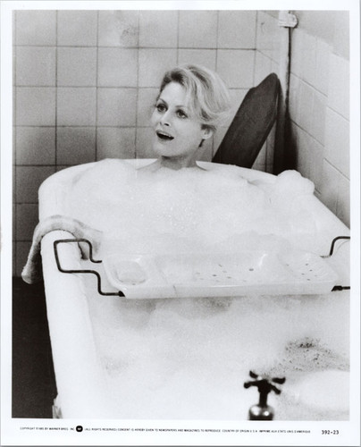 Beverly D'Angelo relaxes in bathtub National Lampoon European Vacation