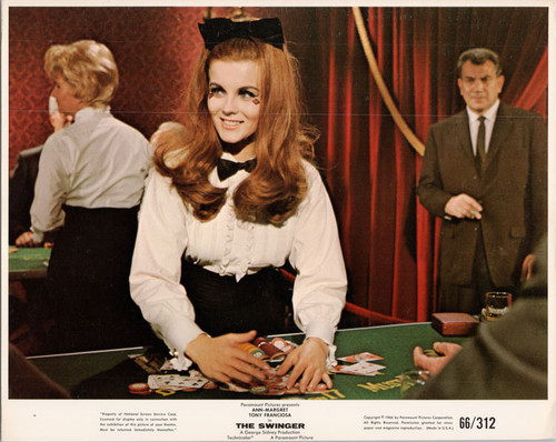 Ann Margret Sexy As Las Vegas Croupier Behind Table The Swinger 5x7 Inch Photo The Movie Store 