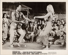 Diamond Head movie Yvette Mimieux James Darren do Hawaiian dance 5x7 inch photo