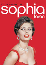 Sophia Loren beautiful in red dress on magazine cover 5x7 inch photo
