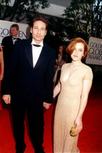 David Duchovny & Gillian Anderson 4x6 inch press photo #325962