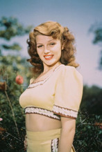 Rita Hayworth vintage 4x6 inch real photo #327199